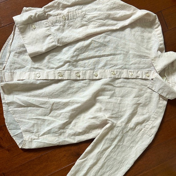 H&M Linen-Blend Shirt, Size XS - Picture 1 of 5